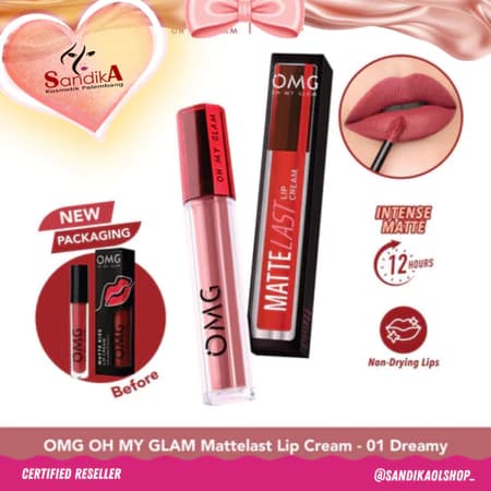 OMG OH MY GLAM Mattelast Lip Cream